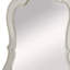 Miroir de commode bisque ornée traditionnelle Gandara