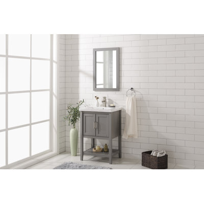 Ensemble de meuble-lavabo simple 24 po Groth