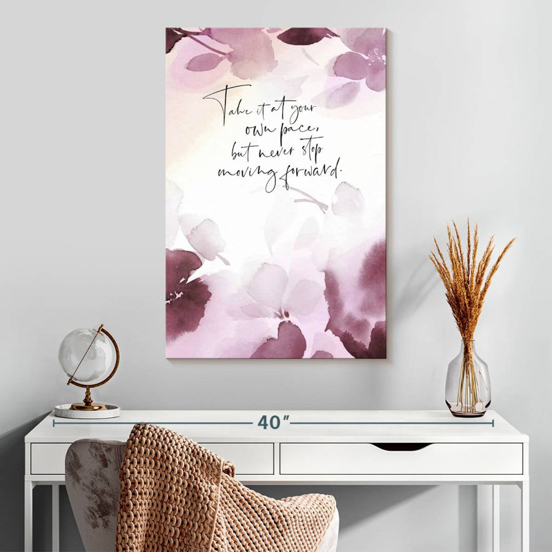 Tergel Your Own Pace, 30" H x 20" W
