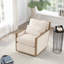 Corduroy Swivel Accent Chair-768293675