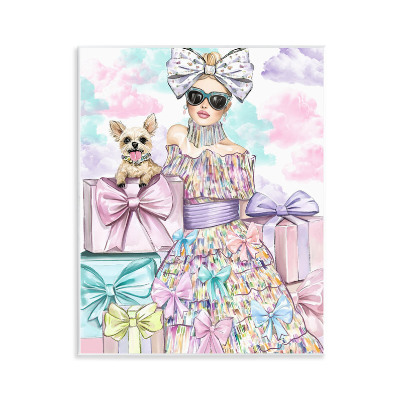 Plaque murale «Fashion Ribbon», par Jess Stempel