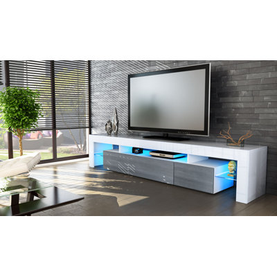 Akatlar Unfinished TV Stand for TVs up to 85"