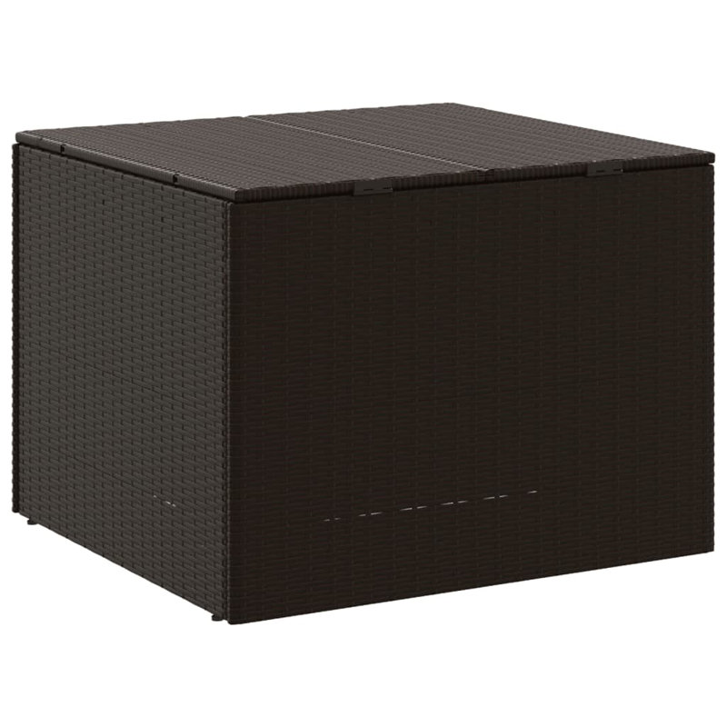 17 Stories Nishia 80cm W 76L Deck Box, Brown