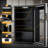 145 Cans 3 Cu. Ft. Built-In/Freestanding Beer And Beverage Refrigerator With Recessed Handle And White Led Lighting-113622310