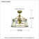 12'' Ceiling Fan with Light Kit