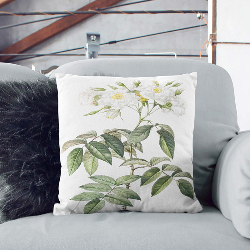 Square Throw Cushion, 55cm H x 55cm W x 20cm D