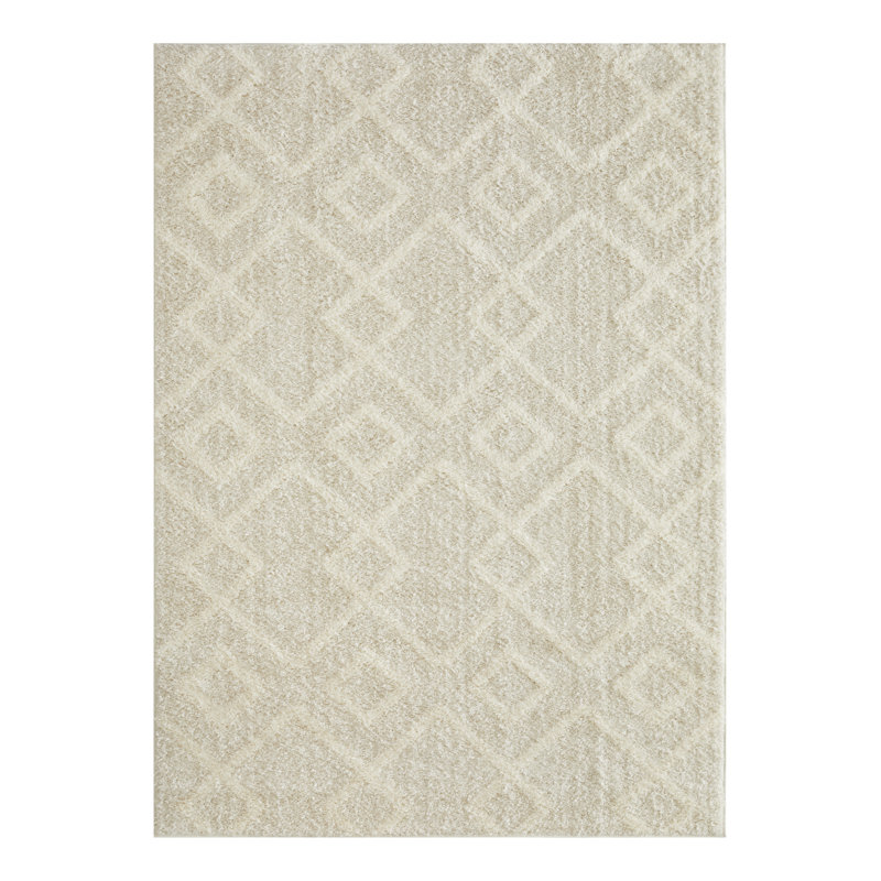 Ikue Performance Geometric Indoor Rug, Rectangle 7'10" x 9'10"