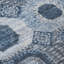 Tapis bleu intérieur / extérieur lavable à la machine Xhevrie-957145602