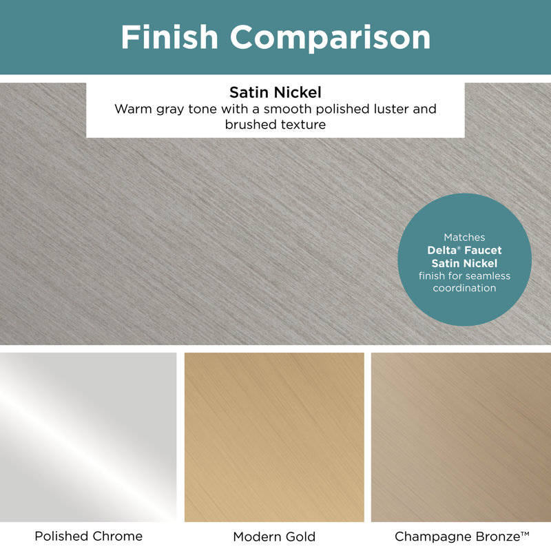 Satin Nickel Round Mushroom Cabinet Knob Set