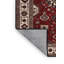 Tapis persan noir lavable à la machine-1004162255