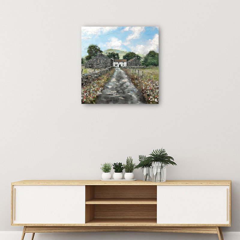 End of the Road 20" x 20" Wrapped Canvas Art Print