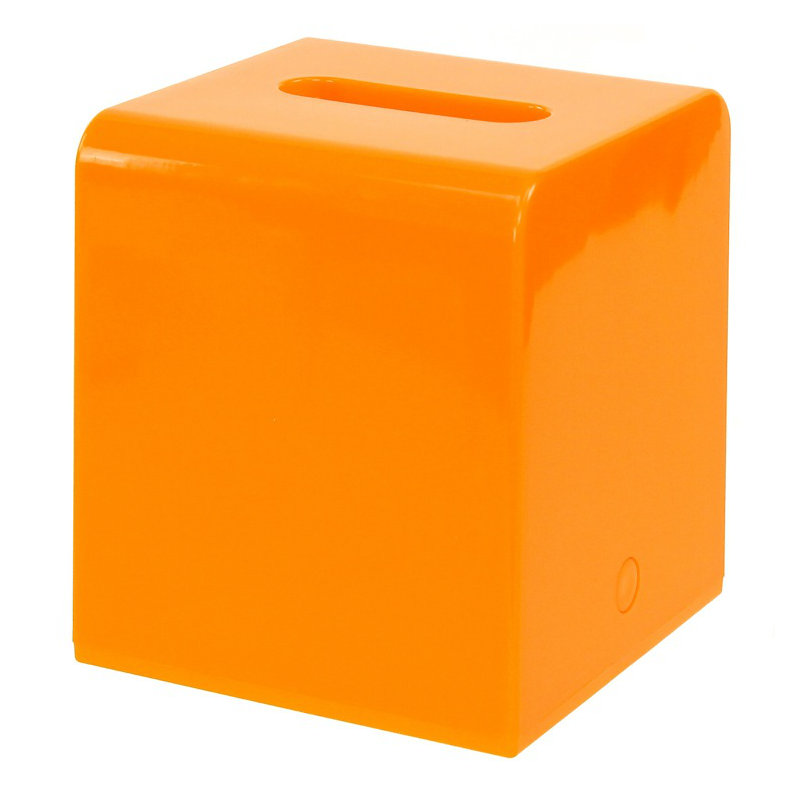 Housse pour boîte de tissu Leveille, Orange