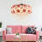 Jenesse 5 - Light Dimmable Romantic Drum Chandelier With Crystal Decorations