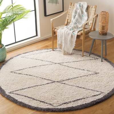 Tapis en laine touffeté à la main Powell