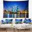 Paysage urbain canary wharf london tapestry-28503684