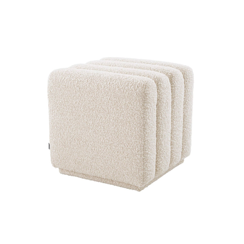 Tabouret d'appoint Bente, Crème