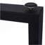 Pieds de table carrés 28 po x 24 po, pieds de table larges en métal, pieds de table en acier robustes-190333558