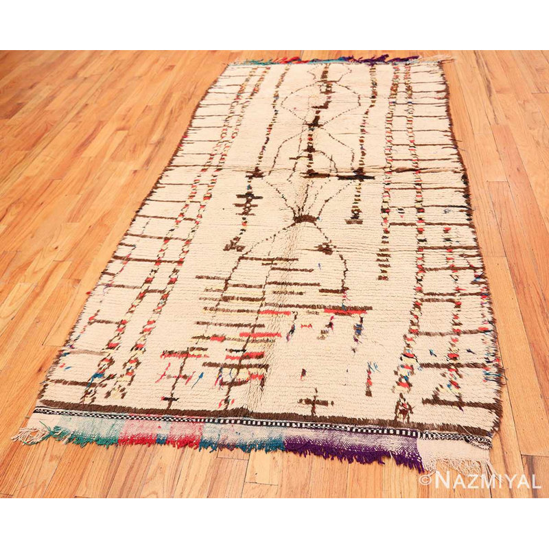 Moroccan One-of-a-Kind Rectangle 4'4" X 8'5" Area Rug