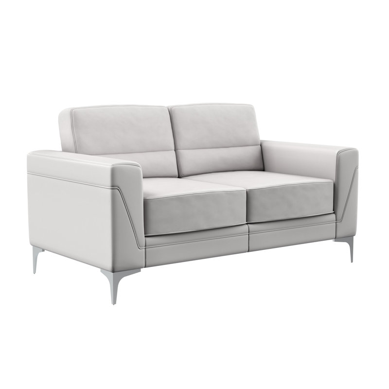 Nexa Light Grey Loveseat