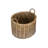 Lugowe Rattan Log Carrier Basket with Lining-586643142