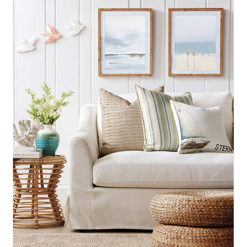 Galiot Linen Square Pillow Cover & Insert