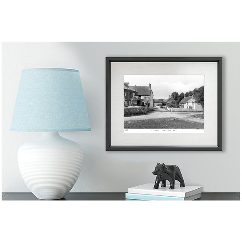 Crantock, The Village 1918 - Single Picture Frame Print, 45cm H x 60cm W x 2.3cm D