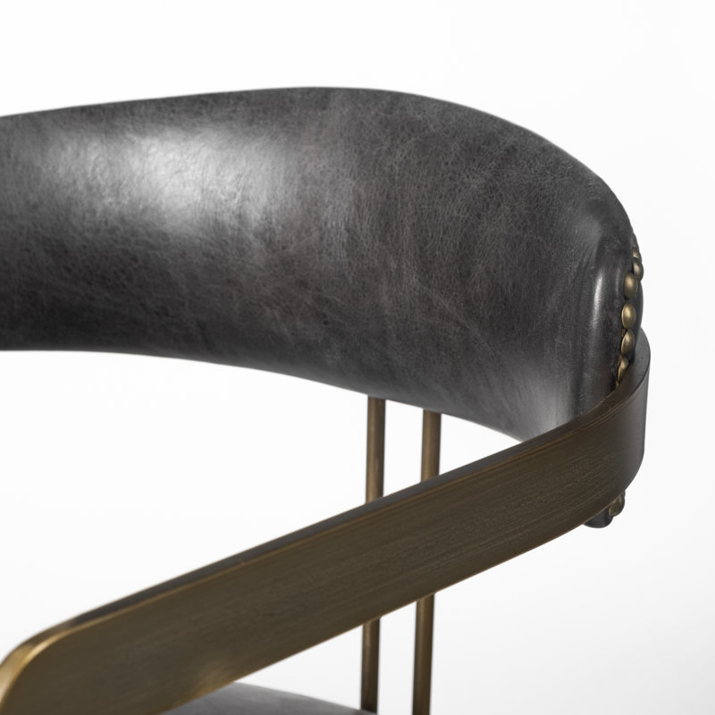 Hoskins I Arm Chair, Black