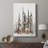 Rustic Evergreens I -Custom Wrapped Gallery Cavas-1579869471