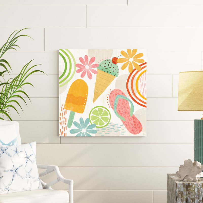 " Sweet Summer II " by Veronique Charron Painting Print, 30" H x 30" W