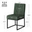  Ensemble de 4 chaises de salle à manger rembourrées en polyester rayé H 19,9 po (ensemble de 4)-689483828-690252382