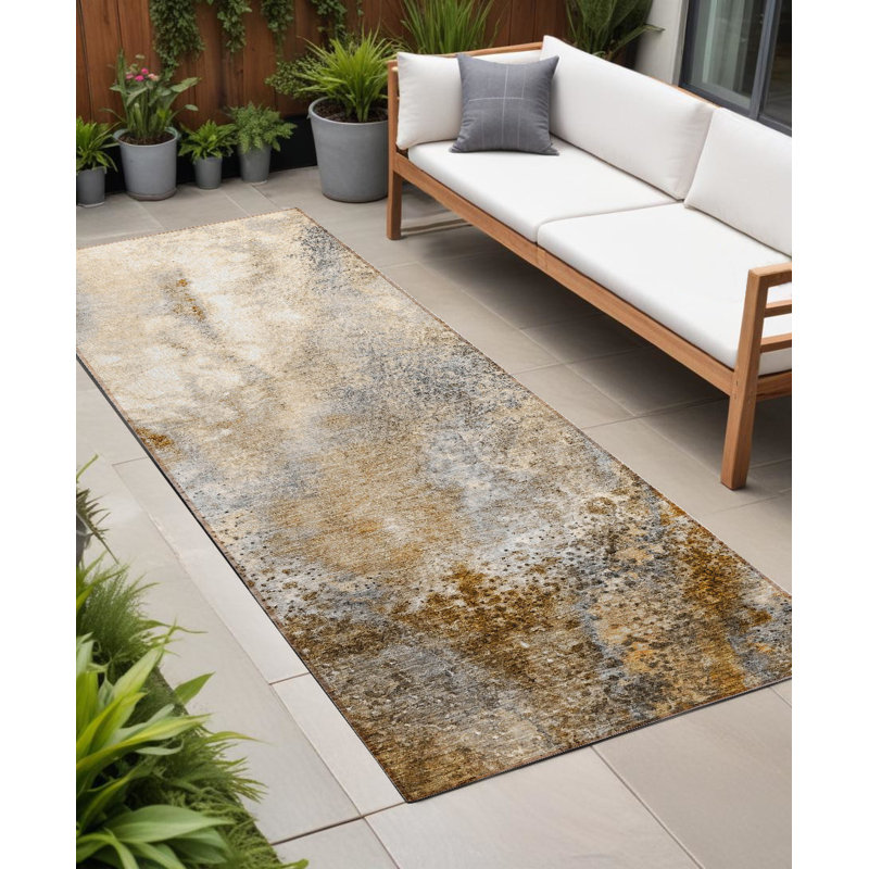 Tapis de couloir d'extérieur 8 po
