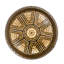 Luminaire suspendu 6 lumières Fleur-de-lis 28 "