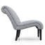 Chaise d'appoint rembourrée Abiha Canora Grey-1076409671
