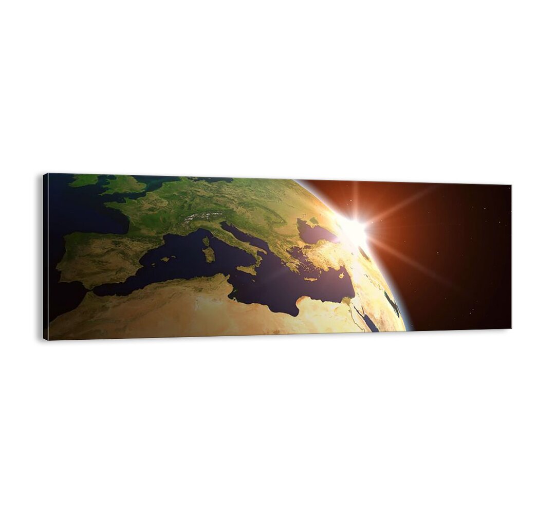 Leinwandbild - Grafikdruck â€žSunriseâ€�