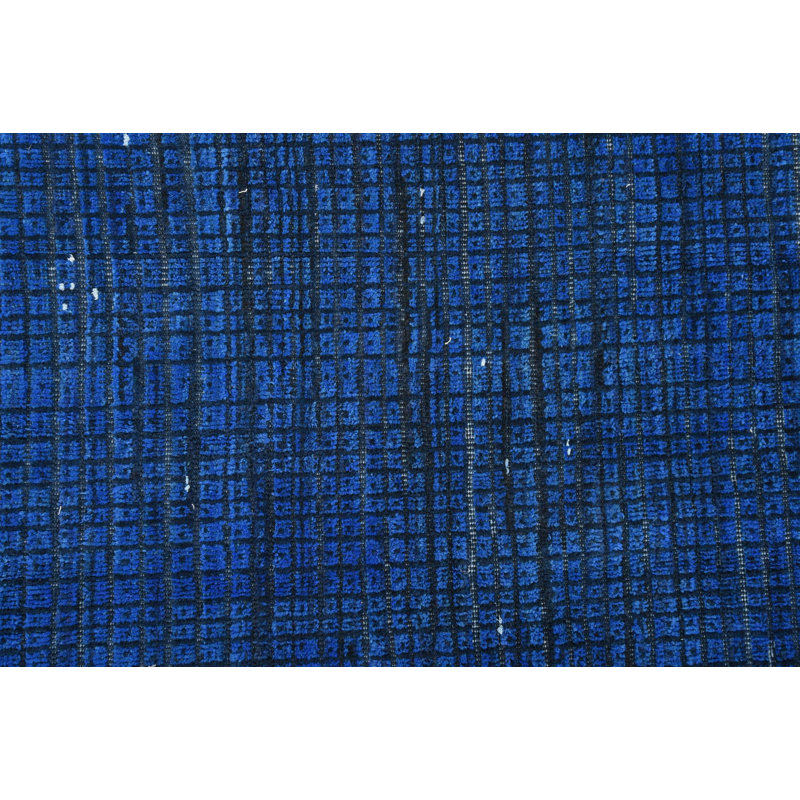Tapis bleu 4 x 6 Porcaro