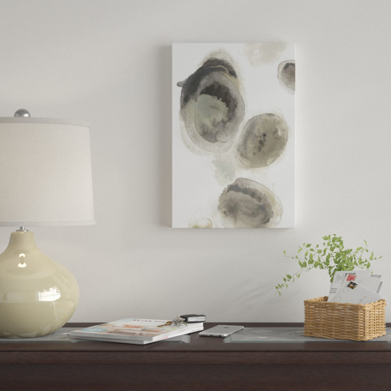 « water pierres i », impression sur toile, H 40 po x l 26 po x P 1,5 po, Toile tendue, Pas de tapis