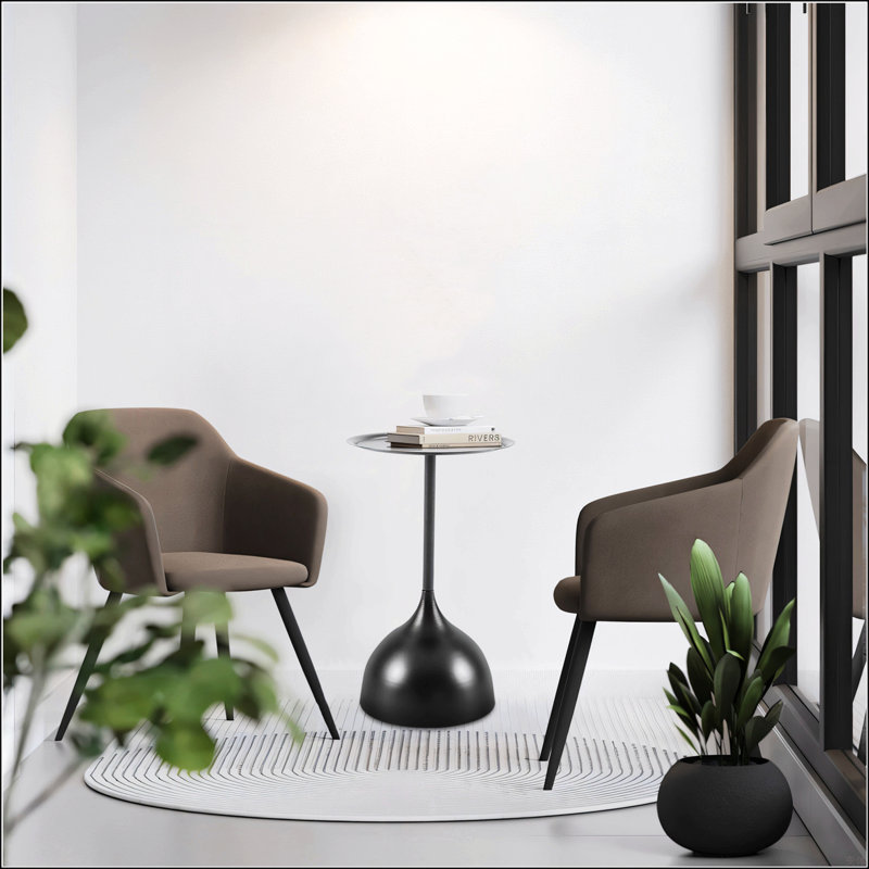 Table d'appoint noire