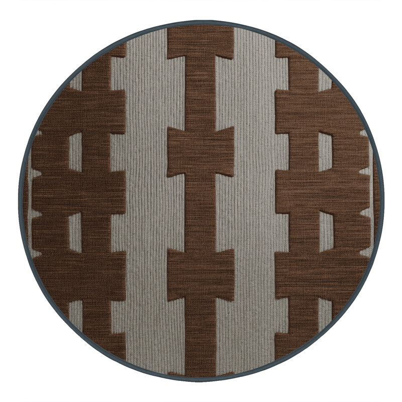 Machine Washable Trellis Black Area Rug