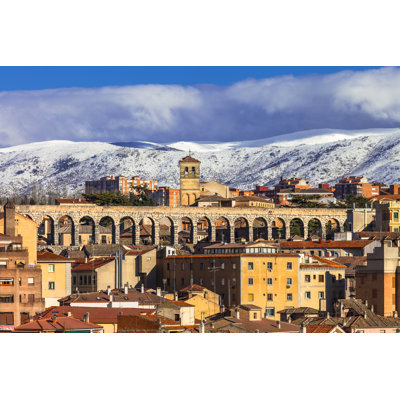 " Buildings In Segovia, Spain " by Freeartist