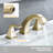2-handle Bathroom Faucet with Drain Assembly-91905094