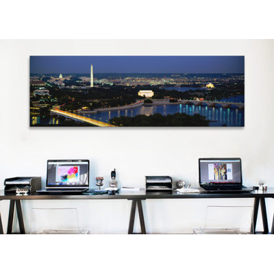 «High Angle View of a City Washington DC», reproduction de photo sur toile