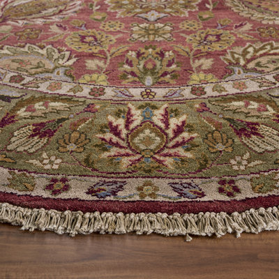 Tapis oriental beige en laine Stites