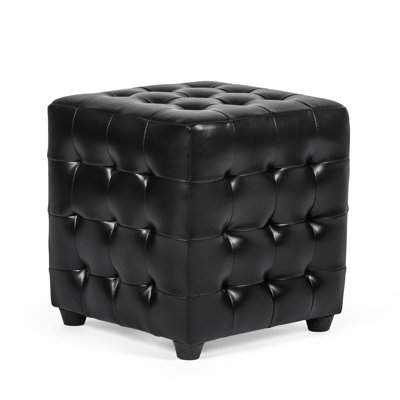 Rhona Square Tufted Cube Ottoman