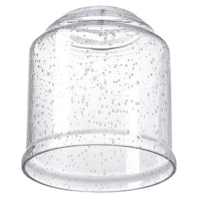 Abat-jour en verre bullé 4,75 po