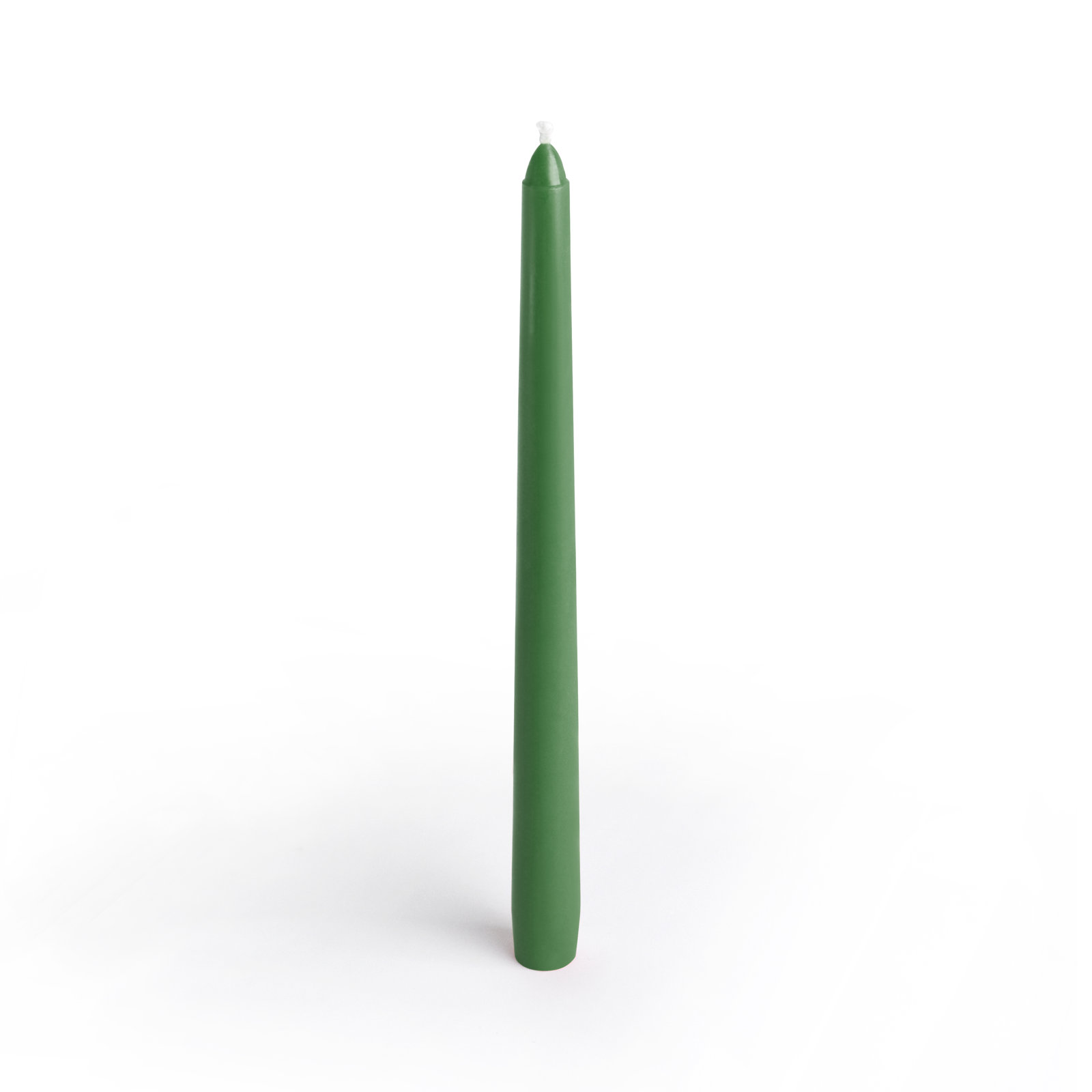 Estela Unscented Taper Candle Set, Hunter Green