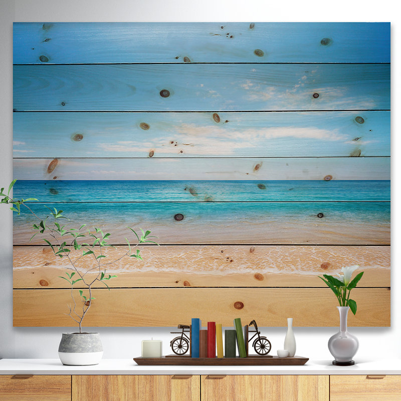 Risa Coastal, 30" H x 40" W x 1.5" D, Wood