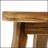 D16x16" Round Side Table, Solid Wood