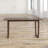 Mukai Walnut Solid Wood Top Dining Table