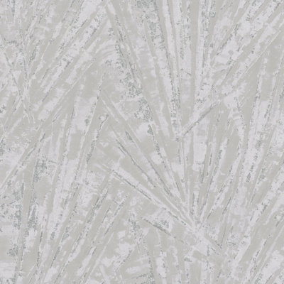 Air Collection Fan Palm Textured Wallpaper Roll