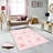 Antibacterial Woven Carpet (3D Digital Print) 4.0 x 5.9 Feet, 100% Polyester, Pile Height: 0.3 Inches | PVC Felt Dot Non-Slip Underside, Machine Washable, Perfect for Living Room & Bedroom Decor-1795260964